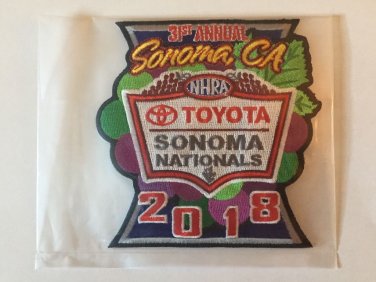2018 NHRA Event Patch Sonoma