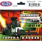 2018 NHRA Event Decal Topeka