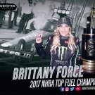 2018 NHRA TF Handout Brittany Force