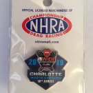 2019 NHRA Event Pin Charlotte 4 Wide #1