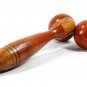 Wooden Thai Wood Double Roller Massage Stick Ball Massager Body