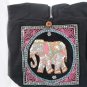 Hippie Bohemian Handbag Handmade Women's Shoulder Bags with Elephant Embroidered Local Fabric.
