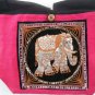 Hippie Bohemian Handbag Handmade Women's Shoulder Bags with Elephant Embroidered Local Fabric.