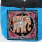 Hippie Bohemian Handbag Handmade Women's Shoulder Bags with Elephant Embroidered Local Fabric.