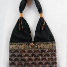 Hippie Bohemian Handbag Handmade Women's Shoulder Bags with Elephant Embroidered Local Fabric.