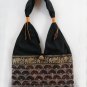 Hippie Bohemian Handbag Handmade Women's Shoulder Bags with Elephant Embroidered Local Fabric.