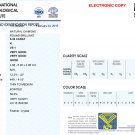 0.44 ct IGI Certified K VS1 Round Brilliant Natural Loose Diamond New