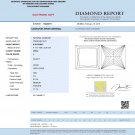 0.39 ct IGI Certified L VVS2 Princess Cut Natural Loose Diamond New