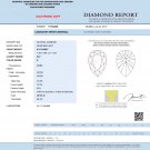 0.51 ct IGI Certified E SI2 Pear Cut Natural Loose Diamond New