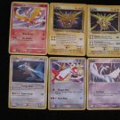 RARES ONLY POKEMON CARD LOT Pokeman Cards ~ SHINY ZAPDOS LUGIA LATIA HOLOS!