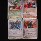 RARES ONLY POKEMON CARD LOT Pokeman Cards ~ SHINY DIALGA TORTERRA LV X EX HOLOS!