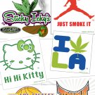 420 Big Sticker Pre-Pack Square Cut Wholesale Price