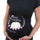 Maternity Shirt Funny Pregnancy Short Sleeve Top Size S XL Womens Large Red