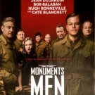 THE MONUMENTS MEN DOUBLE SIDED ORIGINAL MOVIE POSTER 27x40 GEORGE CLOONEY