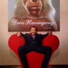 DOM HAMINGWAY DOUBLE SIDED ORIGINAL MOVIE POSTER 27x40 RICHARD E. GRANT