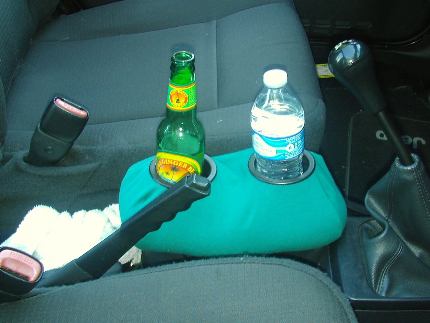 Drink Holder Weighted Cup Holder The Beanie Baby for Your Beer! (Olive Green)