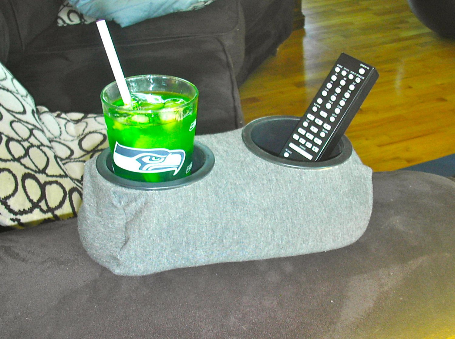 Drink Holder Weighted Cup Holder (Large Cup Grey)