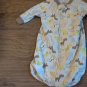 Carter's baby boy or girl animals print jumpsuit sack 0-9 mos
