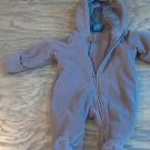 Faded Glory baby boy brown sleepwear/outfit 0-3 mos