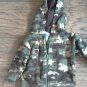 0-3 mos Garanimals boy's green camo jacket hoodie