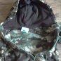 0-3 mos Garanimals boy's green camo jacket hoodie