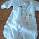 Carter's baby boys blue jumpsuit sack  one size
