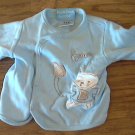 Duck Duck Goose baby boy's blue shirt 0-3 mos