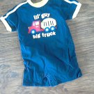 Oshkosh baby boy's navy bobysuit 12 mos