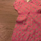 3T toddler girl's pink short sleeve stretch dress