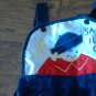 12 mos baby boy's navy overall