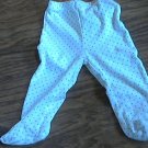 Carter's Precious Firsts baby girls white pant 6 mos