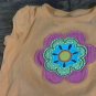 Carter's toddler girl's orange short sleeve shirt 3T