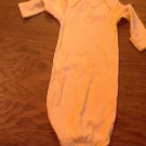 Carter's baby boy or girl yellow sleepwear 0-3 mos