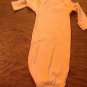 Carter's baby boy or girl yellow sleepwear 0-3 mos