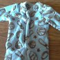 Baby Gear baby boy's balls and bats print long sleeve sleepwear/outfit 6-9 mos