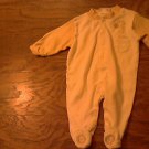 Baby boy's off white long sleeve sleepwear/outfit 0-3 mos Baby boy's off white long sleeve sleepwear/outfit 0-3 mos