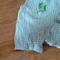 24 mos baby boy's blue and green plaids romper