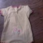 Disney baby girl's Pooh & Lumpy yellow short sleeve bodysuit 18 mos