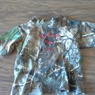 Lil Joey Kritters baby boy's green camo short sleeve shirt Medium Lil Joey Kritters baby boy's green camo short sleeve shirt Medium