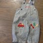 Baby boy's blue and white striped overall 24 mos