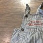 Baby boy's blue and white striped overall 24 mos