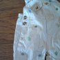 Baby boy's tan short overall 3-6 mos