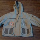 Big Chill Outwear baby boy's tan hooded jacket 12 mos