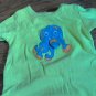 Garanimals baby boy's green short sleeve oneise 6-9 mos