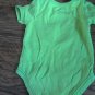 Garanimals baby boy's green short sleeve oneise 6-9 mos