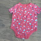 Garanimals baby boy's red short sleeve bodysuit 3-6 mos
