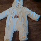 Disney baby boy's cream sleepwear/coverall 0-3 mos