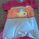 Okie-Dokie baby boy's red short sleeve bodysuit 24 mos