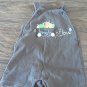 Baby boy or girl brown romper 6-9 mos