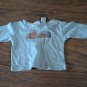 Miniwear baby boy's gray long sleeve shirt 6-9 mos